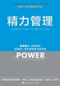 点击放大 精力管理封面
