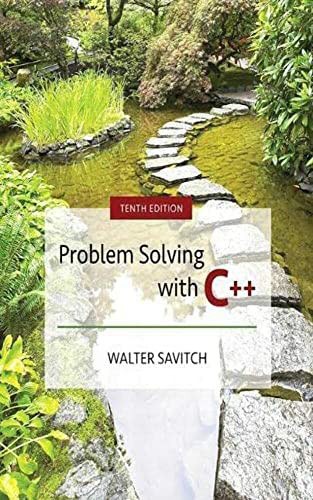点击放大 Problem Solving with C++ (10th Edition)封面
