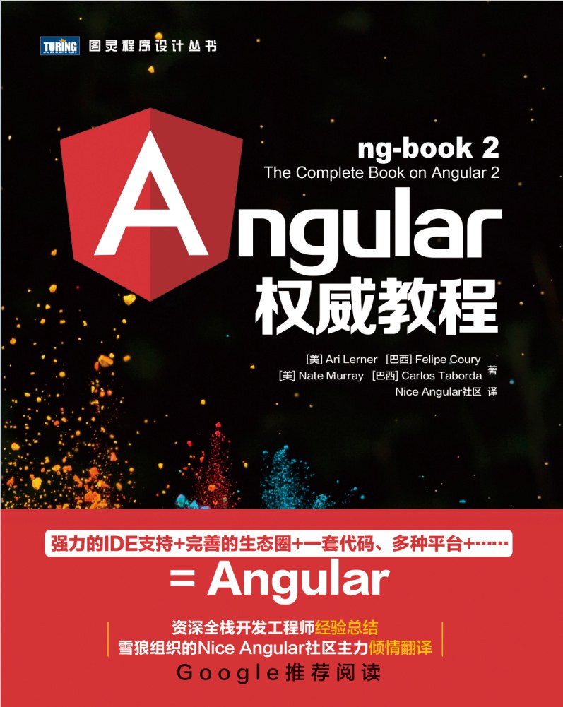 点击放大 Angular权威教程封面