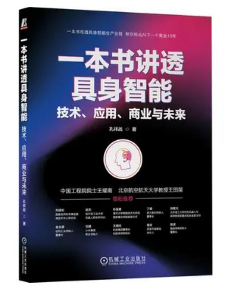 一本书讲透具身智能：技术、应用、商业与未来封面