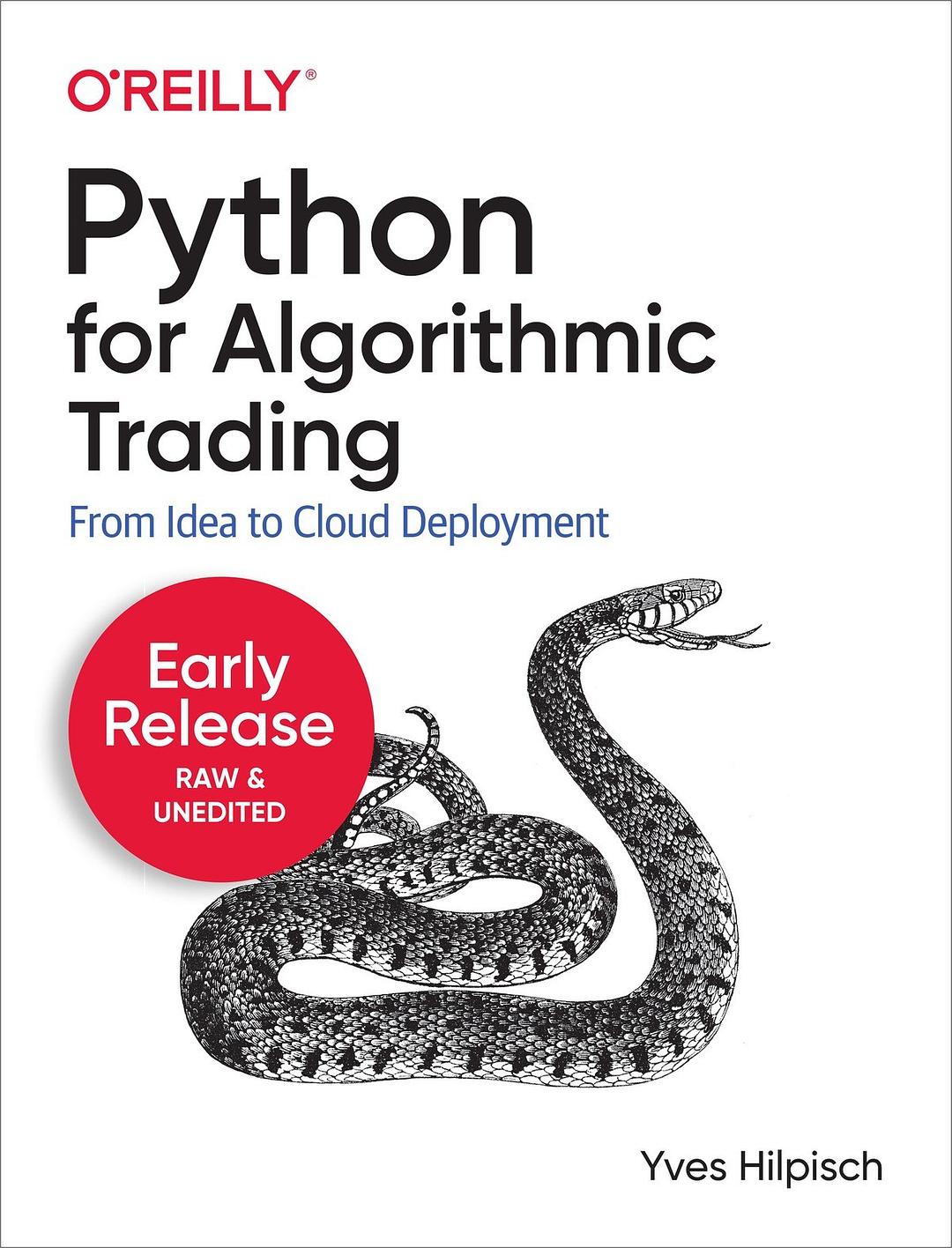 Python for Algorithmic：Trading From Idea to Cloud Deployment封面